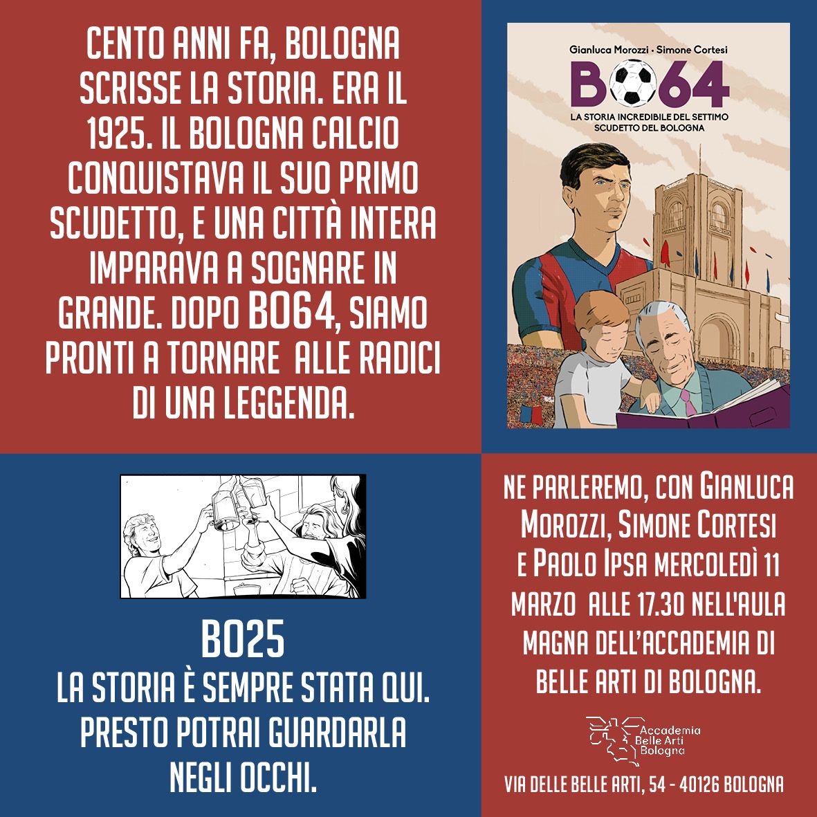 BO25: cento anni dopo, la storia ricomincia